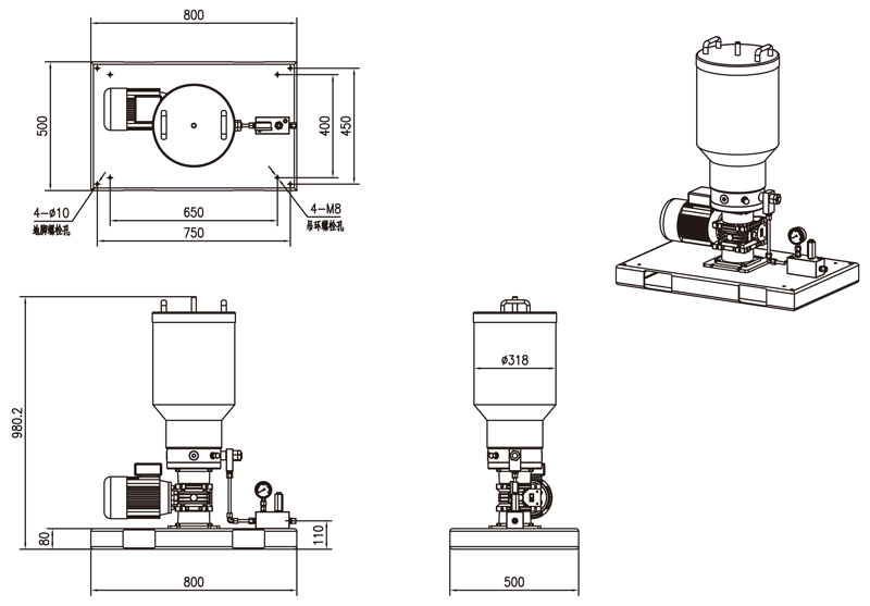 Technical Information of GP212 Progressive Lubrication Pump Technical Information of GP212 Progressive Lubrication Pump