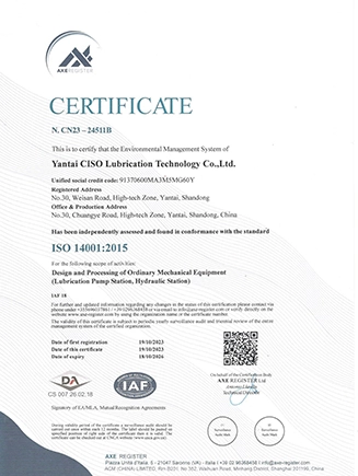 iso certificate