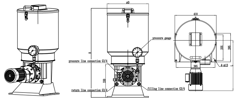 ZP08/14/24 Lubrication Pump
