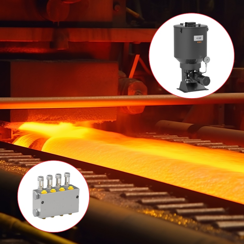 Central Lubrication System in Steel Metallurgy Equipment